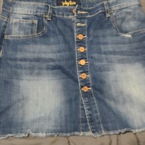 Denim skirt